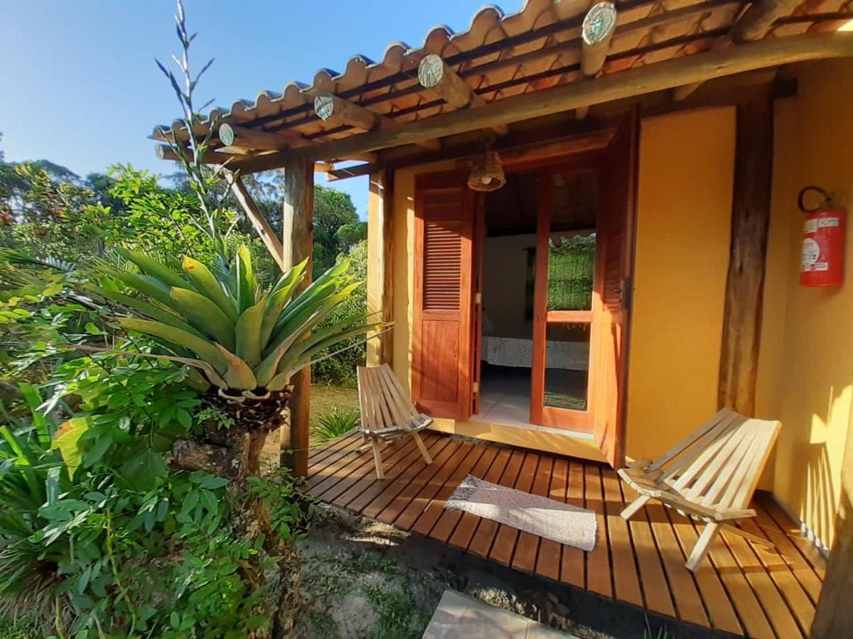 Recanto Das Bromelias Chales Guarda do Embaú Exterior foto